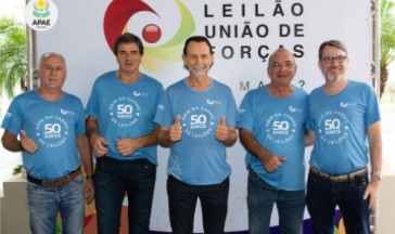 9&ordm; Leil&atilde;o Uni&atilde;o de For&ccedil;as APAE quem doa mais?