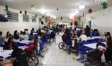 Encontro de Natal com pacientes dos programas da Sa&uacute;de: