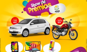 Pontos de Venda Show de Pr&ecirc;mios da APAE