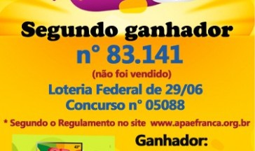 E o sortudo &eacute;...