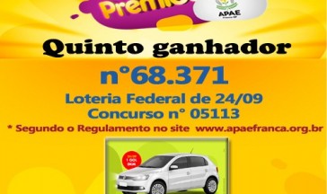 Show de Pr&ecirc;mios da APAE